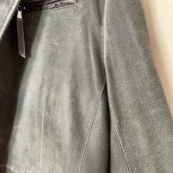 Leather and Cashmere Men’s Missani 2X coat - Picture 12 of 12